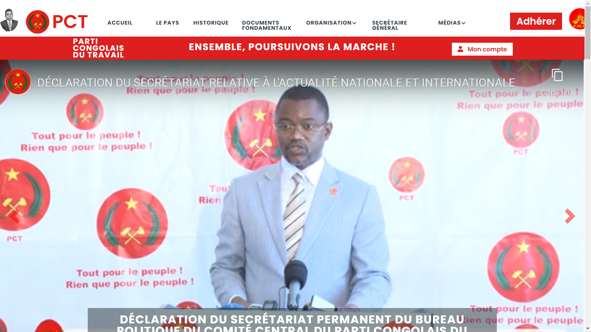 Gestion des adhérents politiques